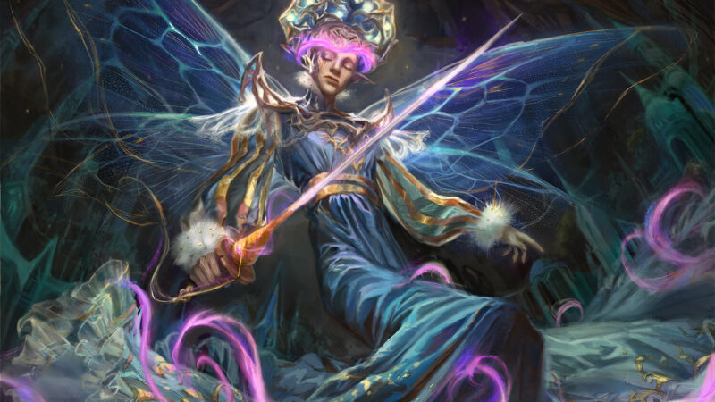 Obyra, Dreaming Duelist MtG Art from Wilds of Eldraine by Evyn Fong